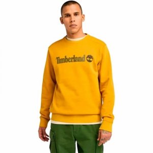 Bluza bez kaptura Męska Timberland Kennebec River Linear Logo Crew