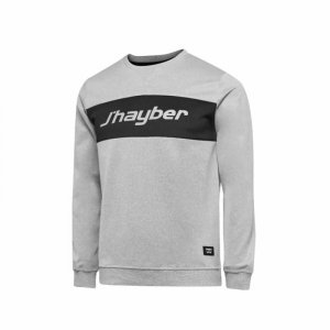 Bluza bez kaptura Męska J-Hayber Essential Jasnoszary