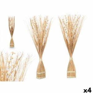 Kwiat dekoracyjny DD115007 Naturalny 14 x 100 x 10 cm 8 x 100 x 18 cm (4 Sztuk)