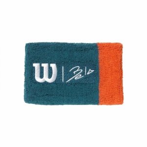 Opaska Sportowa Wilson Bela Extra Wide Wrtbd II Niebieski Jeden rozmiar