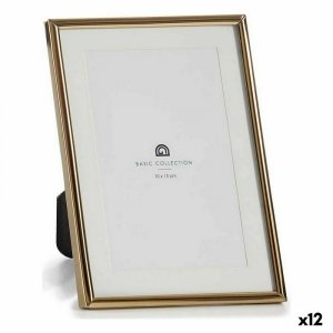 Ramka na Zdjęcia MS610001-MAT GOLD Złoty Szkło Stal (12 Sztuk)
