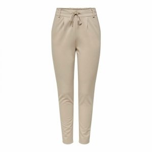Długie Spodnie Dresowe Only Onlpoptrash Life Easy Col Pure Cashmere Kobieta