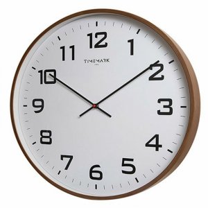 Zegar Ścienny Timemark Brązowy Drewno 50 x 50 cm