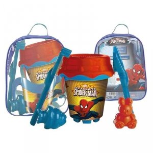 Zestaw zabawek plażowych Spiderman (7 pcs) Wielokolorowy