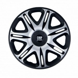 Kołpaki OMP Ghost Speed Czarny Srebrzysty 16 (4 uds)