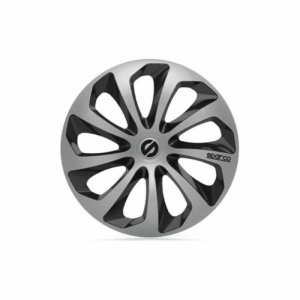 Kołpaki Sparco SPC1673SVBK 16 Czarny/Srebrzysty