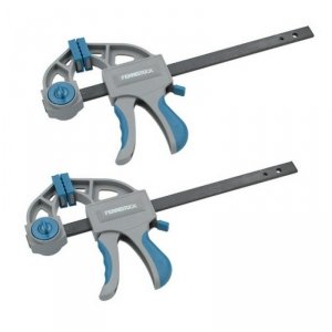 Ścisk jednoręczny Ferrestock Stal Plastikowy (2 pcs)