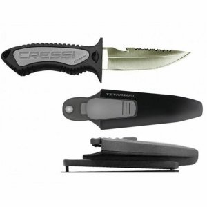Nóż Cressi-Sub  Grip Czarny