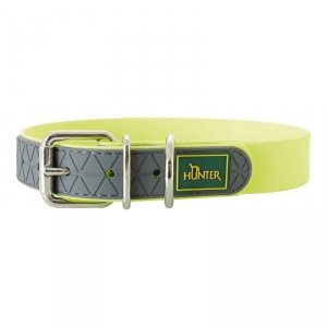 Obroża dla psa Hunter Convenience Żółty (42-50 cm)