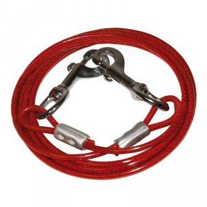 Smycz treningowa Gloria Czerwony 4.5m