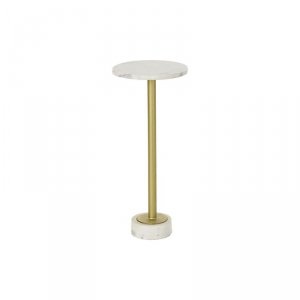 Stolik DKD Home Decor Złoty Metal Marmur 27 x 27 x 62 cm