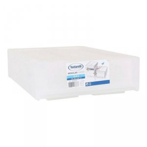 Schowek z pokrywką Tontarelli Modular Biały 29 x 38 x 10,7 cm