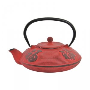 Dzbanek na herbatę DKD Home Decor Czerwony 800 ml