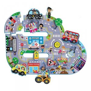 Puzzle dla dzieci Reig Busy City 11 Części