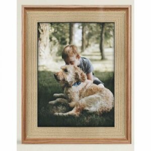 Ramka na Zdjęcia DKD Home Decor Naturalny Drewno Plastikowy Drewno MDF 26,5 x 2 x 32 cm