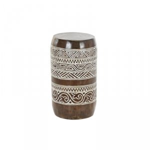 Stolik DKD Home Decor Biały Naturalny 28 x 28 x 50 cm 29 x 29 x 50 cm