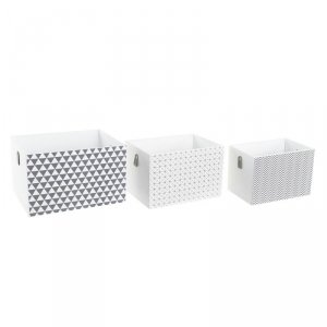 zestaw dekoracyjnych pudełek DKD Home Decor (37 x 28 x 23 cm)
