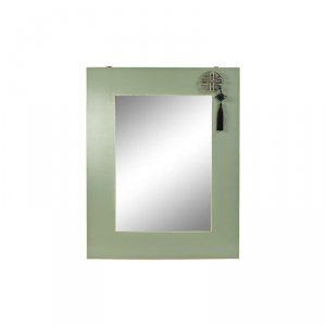 Lustro ścienne DKD Home Decor Czerwony Kolor Zielony Złoty Orientalny 70 x 2 x 90,5 cm