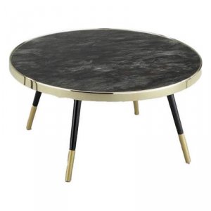 Stolik DKD Home Decor Szkło Stal 82,5 x 82,5 x 40 cm