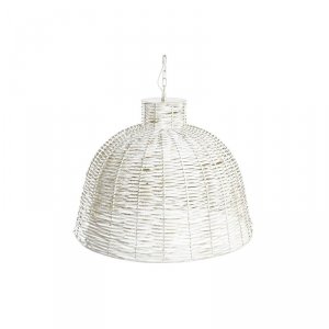 Lampa Sufitowa DKD Home Decor Biały Złoty Żelazo 50 W 51 x 51 x 38 cm