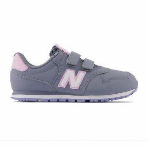 Obuwie Sportowe Dziecięce New Balance 500 HookLoop Szary