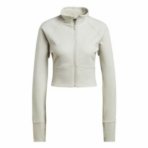 Kurtka Sportowa Damska Adidas Aeroready Studio Beżowy