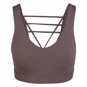 Stanik Sportowy Adidas CoreFlow Luxe Fioletowy