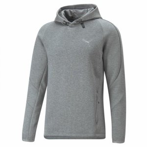 Bluza z kapturem Męska Puma Evostripe Szary