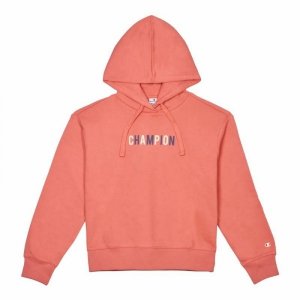 Bluza z kapturem Damska Champion Legacy Graphic Różowy