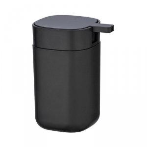 Dozownik mydła Wenko Czarny matowy Plastikowy 350 ml