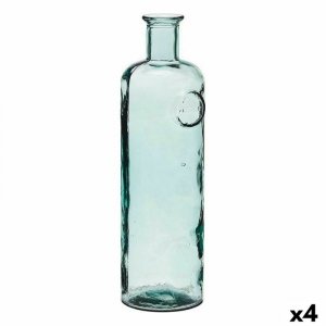 Butelka Stamp Przezroczysty 14 x 44 x 13 cm Dekoracja (4 Sztuk)