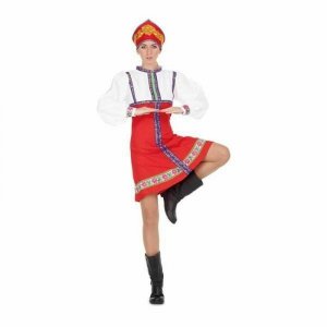 Kostium dla Dorosłych My Other Me 2 Części Rosjanka Czerwony