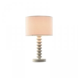 Lampa stołowa Home ESPRIT Biały Metal 30 x 30 x 50 cm