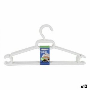 Wieszaki Leo Dem Leo Plastikowy 5 Części 38 x 17,5 cm (12 Sztuk)