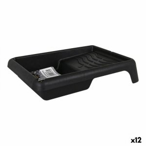 Taca na farby Dem Brico Czarny 38,5 x 28,5 x 7,5 cm (12 Sztuk)
