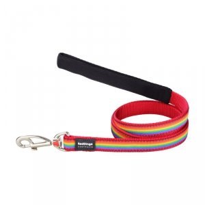 Smycz dla psa Red Dingo STYLE RAINBOW 15mm x 120 cm