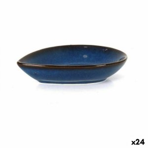 Miska na Przekąski La Mediterránea Pica-pica Niebieski 14,4 x 10,5 x 3,1 cm (24 Sztuk)