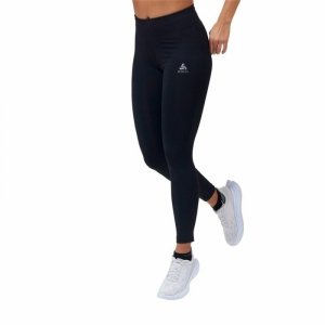 Legginsy Sportowe Damskie Odlo  Essential Czarny