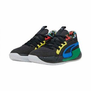 Obuwie Koszykarskie dla Dorosłych Puma  Court Rider Chaos Czarny