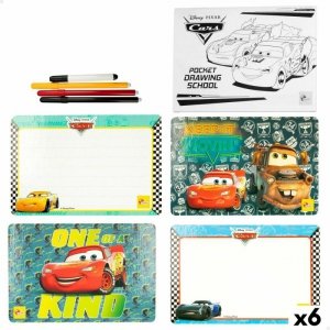 Zestaw do rysowania Cars Pocket Drawing School (6 Sztuk)