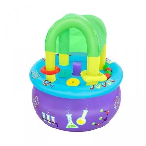 Bestway Namiot do Nauki Gry Napełniany Powietrzem 76x76x88 cm +18 miesięcy Wewnętrzny i Ogród 52573