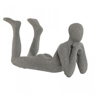 Figurka Dekoracyjna Home ESPRIT Szary 39 x 13,5 x 20,8 cm