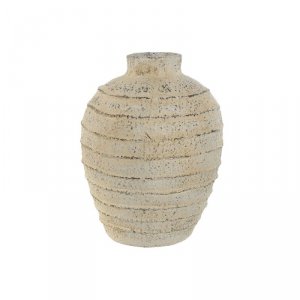 Wazon Home ESPRIT Biały Magnez 32 x 32 x 41 cm