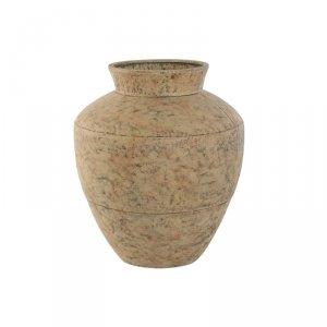 Wazon Home ESPRIT Beżowy Metal 33 x 33 x 37 cm