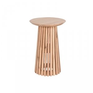 Stolik Home ESPRIT Naturalny drewno mindi 40 x 40 x 60 cm