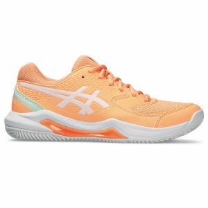 Obuwie do Padla dla Dorosłych Asics Gel-Dedicate 8 Pomarańczowy