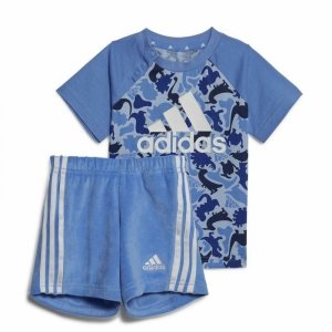 Zestaw Sportowy dla Dziecka Adidas Wielokolorowy Kamuflaż Dinozaury