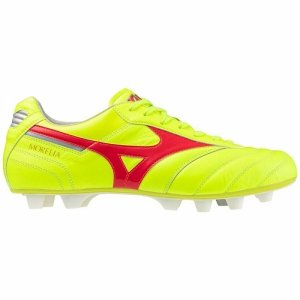 Buty sportowe dla dorosłych do gry w piłkę Mizuno Morelia II Elite Żółty