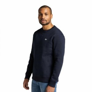 Bluza bez kaptura Męska Lee Plain