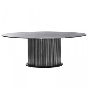 Stoły do Jadalni Home ESPRIT Mosiądz Marmur 200 x 110 x 76 cm